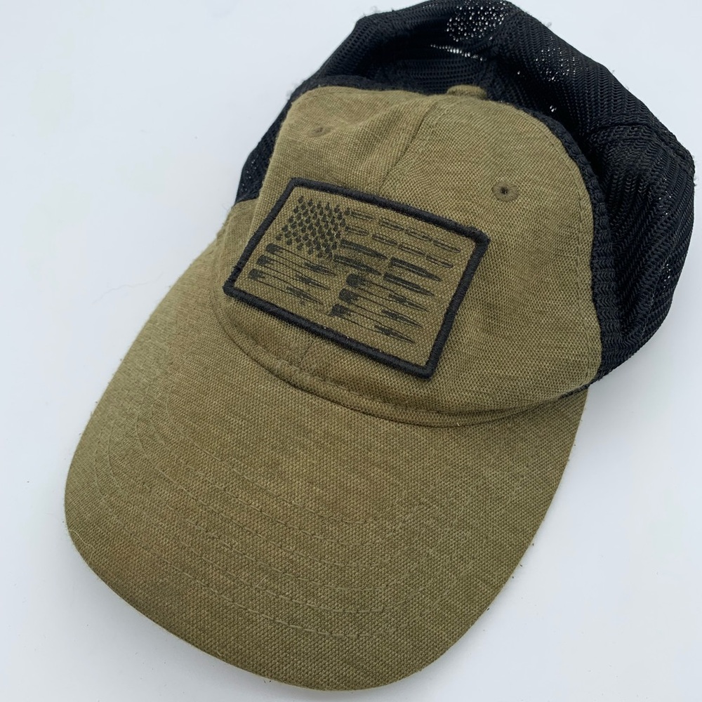 Grunt Style Army Green and Black Mesh Cap Hat